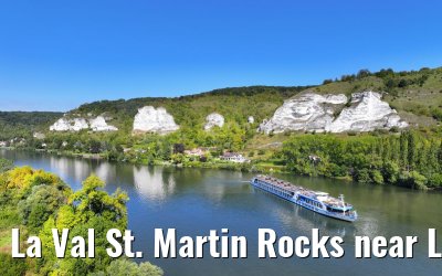 La Val St. Martin Rocks near Les Andelys, MS Gloria 15.09.2023