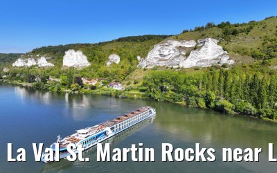 La Val St. Martin Rocks near Les Andelys, MS Gloria 15.09.2023