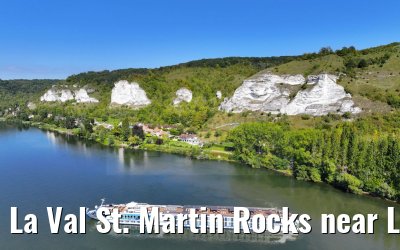 La Val St. Martin Rocks near Les Andelys, MS Gloria 15.09.2023