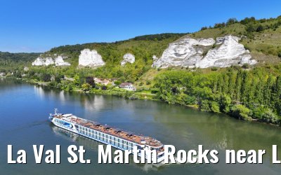 La Val St. Martin Rocks near Les Andelys, MS Gloria 15.09.2023