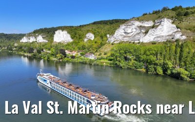 La Val St. Martin Rocks near Les Andelys, MS Gloria 15.09.2023
