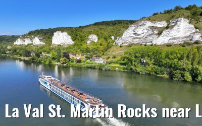 La Val St. Martin Rocks near Les Andelys, MS Gloria 15.09.2023
