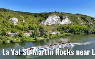 La Val St. Martin Rocks near Les Andelys, MS Gloria 15.09.2023