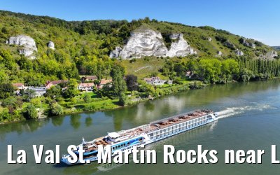 La Val St. Martin Rocks near Les Andelys, MS Gloria 15.09.2023