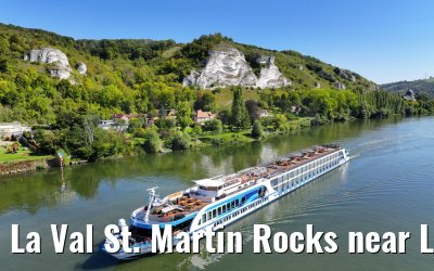 La Val St. Martin Rocks near Les Andelys, MS Gloria 15.09.2023