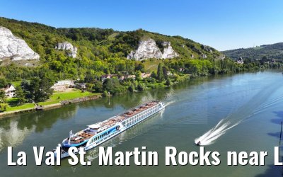 La Val St. Martin Rocks near Les Andelys, MS Gloria 15.09.2023