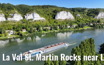La Val St. Martin Rocks near Les Andelys, MS Gloria 15.09.2023
