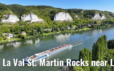 La Val St. Martin Rocks near Les Andelys, MS Gloria 15.09.2023