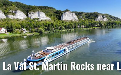 La Val St. Martin Rocks near Les Andelys, MS Gloria 15.09.2023