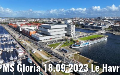 MS Gloria 18.09.2023 Le Havre