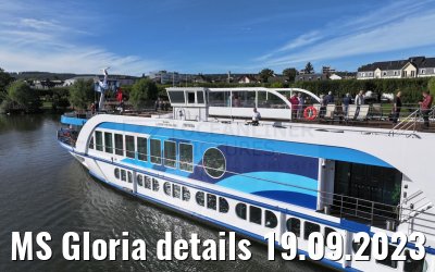 MS Gloria details 19.09.2023
