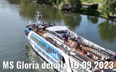 MS Gloria details 19.09.2023