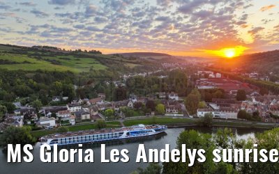 MS Gloria Les Andelys sunrise 15.09.2023