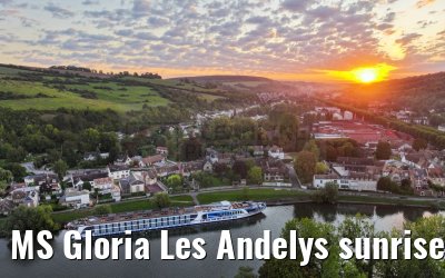 MS Gloria Les Andelys sunrise 15.09.2023