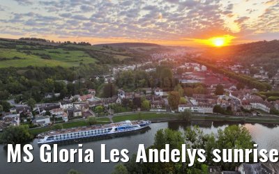 MS Gloria Les Andelys sunrise 15.09.2023