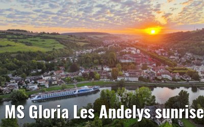 MS Gloria Les Andelys sunrise 15.09.2023