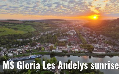MS Gloria Les Andelys sunrise 15.09.2023