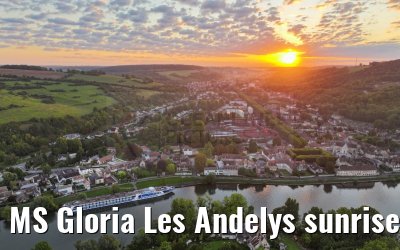 MS Gloria Les Andelys sunrise 15.09.2023