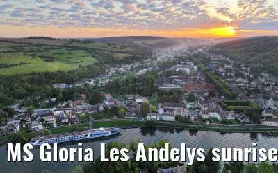 MS Gloria Les Andelys sunrise 15.09.2023