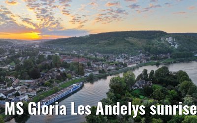 MS Gloria Les Andelys sunrise 15.09.2023