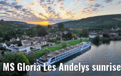 MS Gloria Les Andelys sunrise 15.09.2023