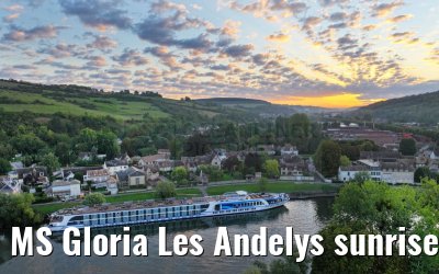 MS Gloria Les Andelys sunrise 15.09.2023