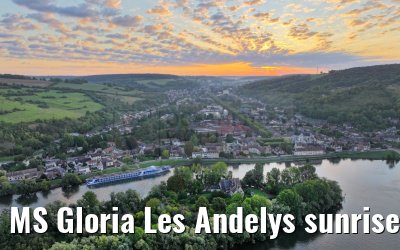 MS Gloria Les Andelys sunrise 15.09.2023