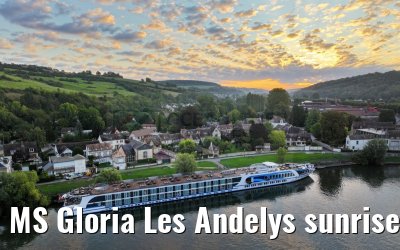 MS Gloria Les Andelys sunrise 15.09.2023