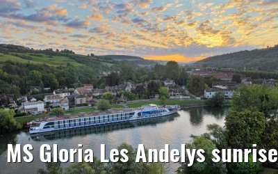 MS Gloria Les Andelys sunrise 15.09.2023