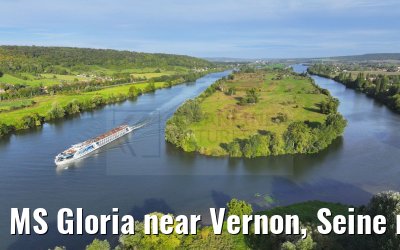 MS Gloria near Vernon, Seine river 19.09.2023