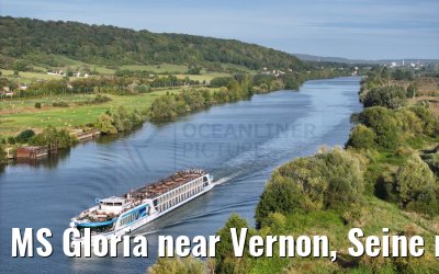 MS Gloria near Vernon, Seine river 19.09.2023