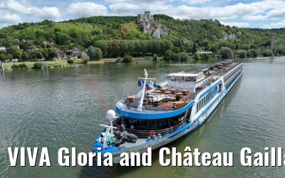 VIVA Gloria and Château Gaillard Les Andelys