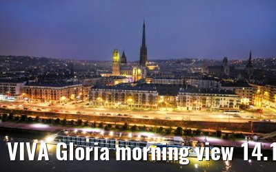VIVA Gloria morning view 14.12.2024 Rouen