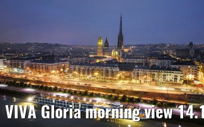 VIVA Gloria morning view 14.12.2024 Rouen