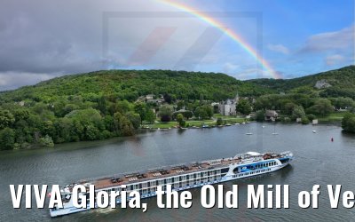 VIVA Gloria, the Old Mill of Vernon and Chateau Tourelles