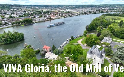 VIVA Gloria, the Old Mill of Vernon and Chateau Tourelles