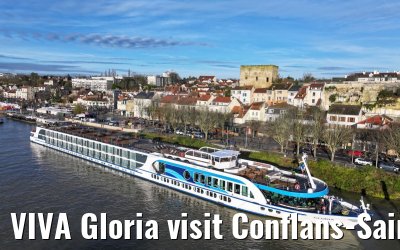 VIVA Gloria visit Conflans-Sainte-Honorine 15.12.2024