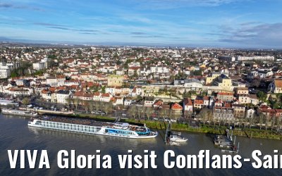 VIVA Gloria visit Conflans-Sainte-Honorine 15.12.2024
