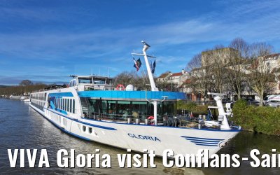 VIVA Gloria visit Conflans-Sainte-Honorine 15.12.2024