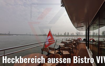 Heckbereich aussen Bistro VIVA One