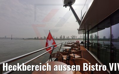 Heckbereich aussen Bistro VIVA One