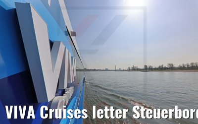 VIVA Cruises letter Steuerbord VIVA One