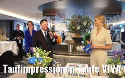 Taufimpressionen Taufe VIVA One 31.03.2022