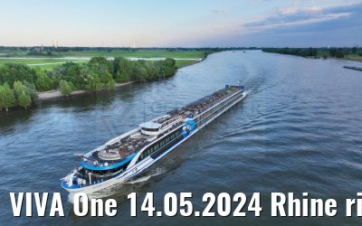 VIVA One 14.05.2024 Rhine river