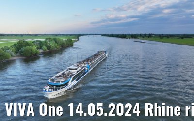 VIVA One 14.05.2024 Rhine river