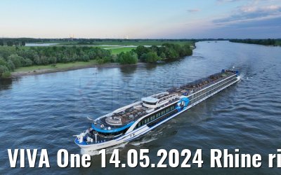 VIVA One 14.05.2024 Rhine river