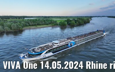 VIVA One 14.05.2024 Rhine river