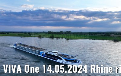 VIVA One 14.05.2024 Rhine river