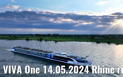VIVA One 14.05.2024 Rhine river