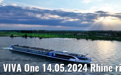 VIVA One 14.05.2024 Rhine river